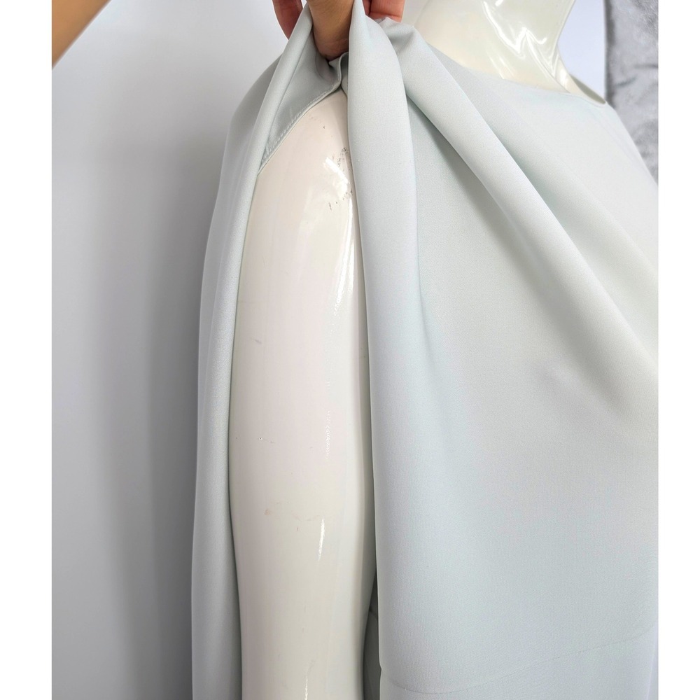 The Row SS18 Runway Look 28 Silk Maxi Dress Slip XS/S Pale Blue Asymmetric - Picture 9 of 16